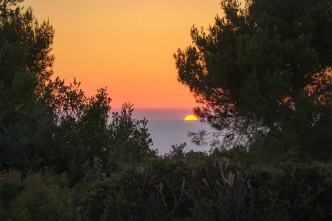 Ηλιοβασίλεμα - Χωριό Αγαλάς Ζάκυνθος